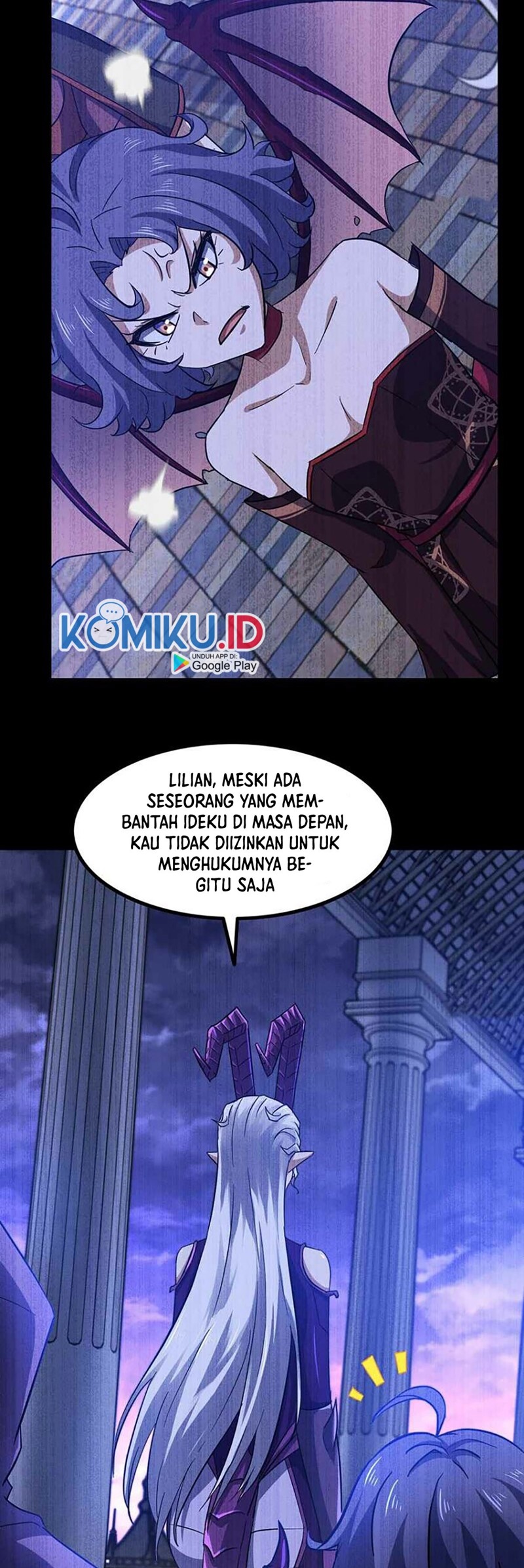 My Wife is a Demon Queen Chapter 352 Bahasa Indonesia