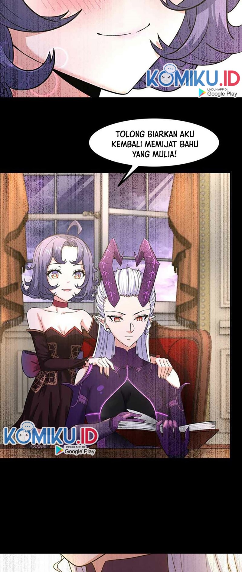 My Wife is a Demon Queen Chapter 352 Bahasa Indonesia