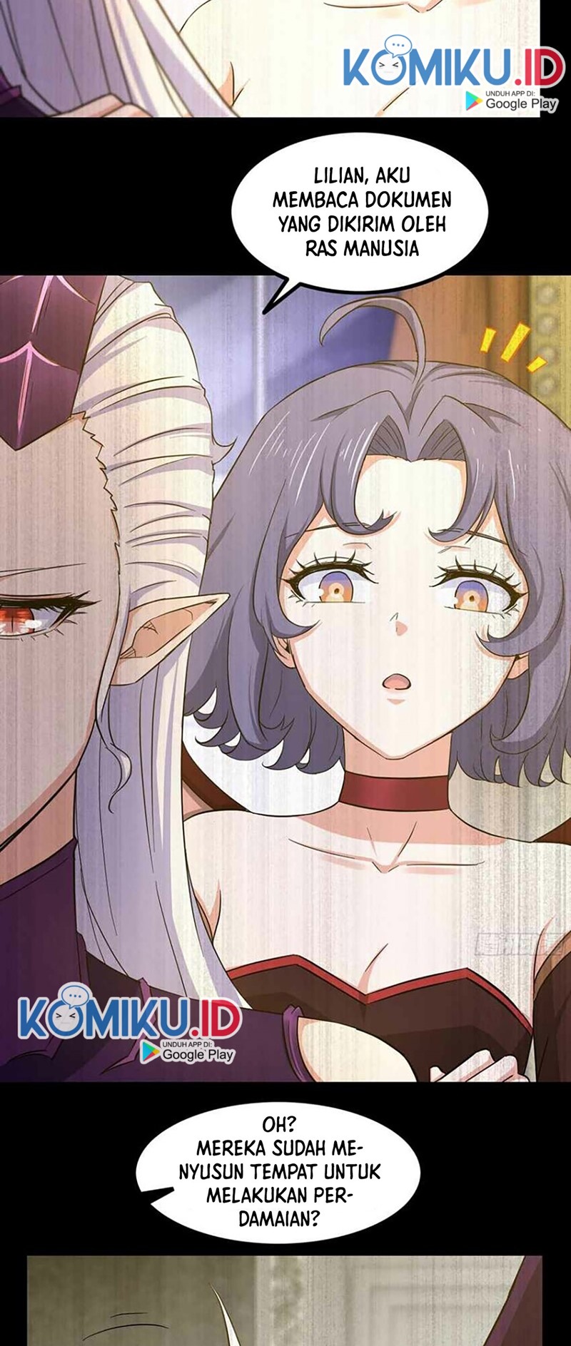 My Wife is a Demon Queen Chapter 352 Bahasa Indonesia