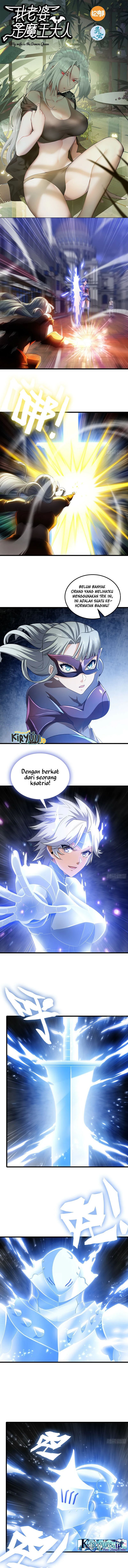 My Wife is a Demon Queen Chapter 421 Bahasa Indonesia