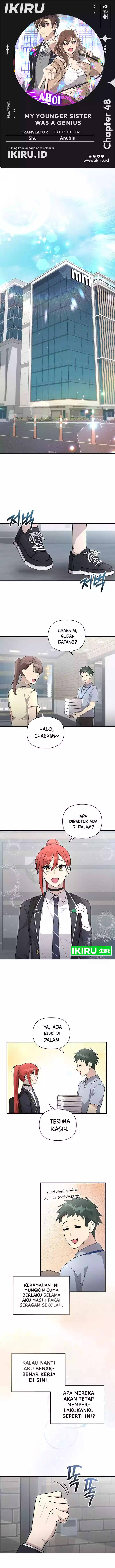My Younger Sister Was a Genius Chapter 48 Bahasa Indonesia
