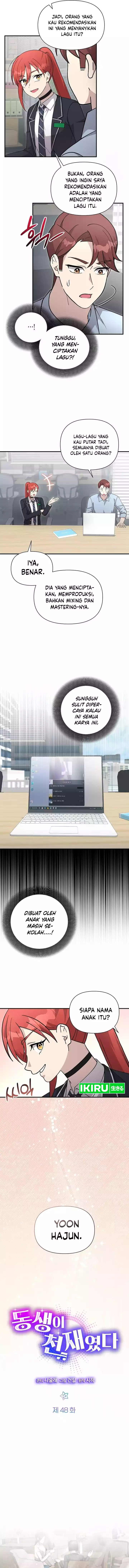 My Younger Sister Was a Genius Chapter 48 Bahasa Indonesia