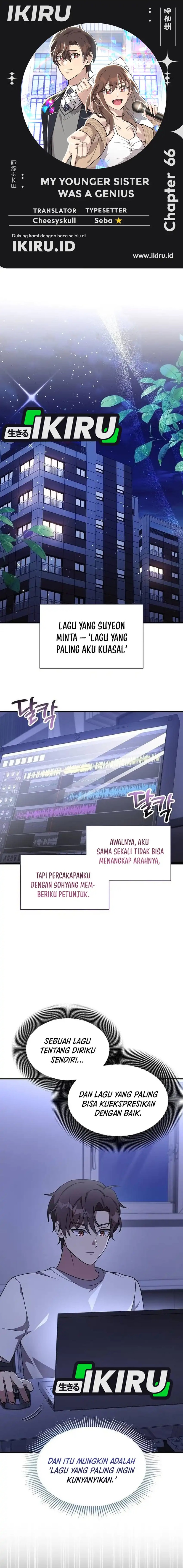 My Younger Sister Was a Genius Chapter 66 Bahasa Indonesia