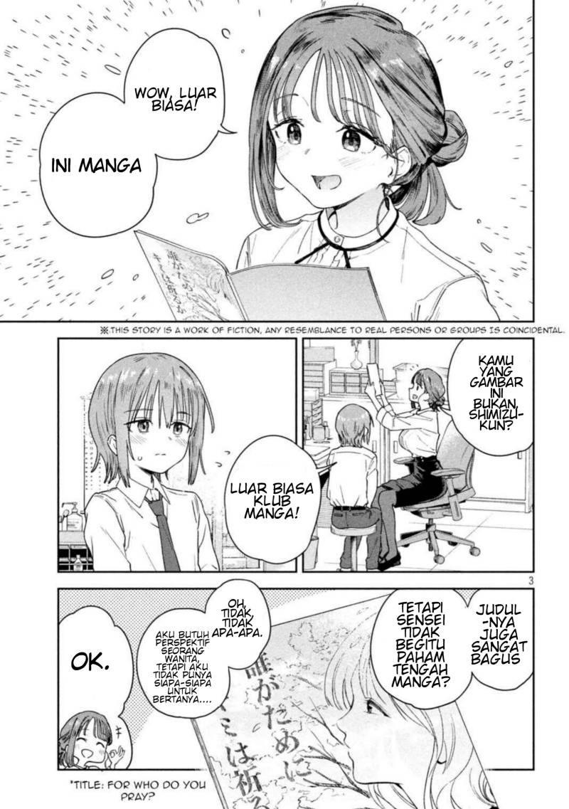 Myou-chan-sensei wa Kaku Katariki Chapter 03 Bahasa Indonesia