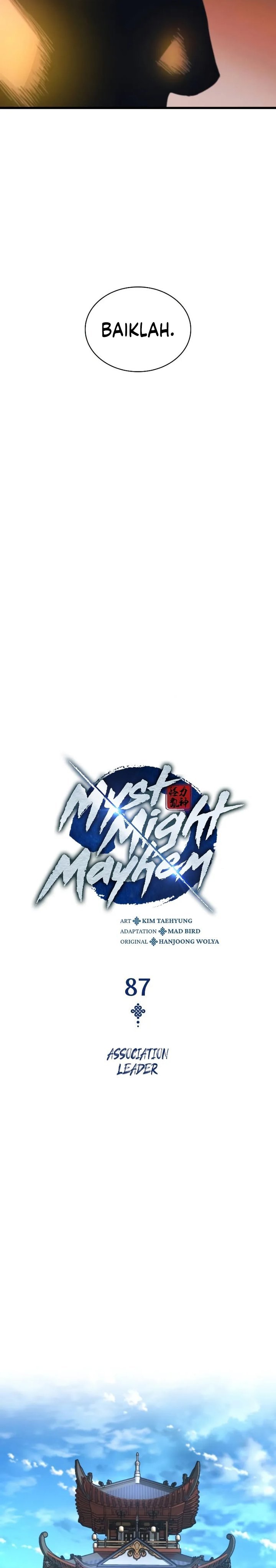 Myst, Might, Mayhem Chapter 87 Bahasa Indonesia