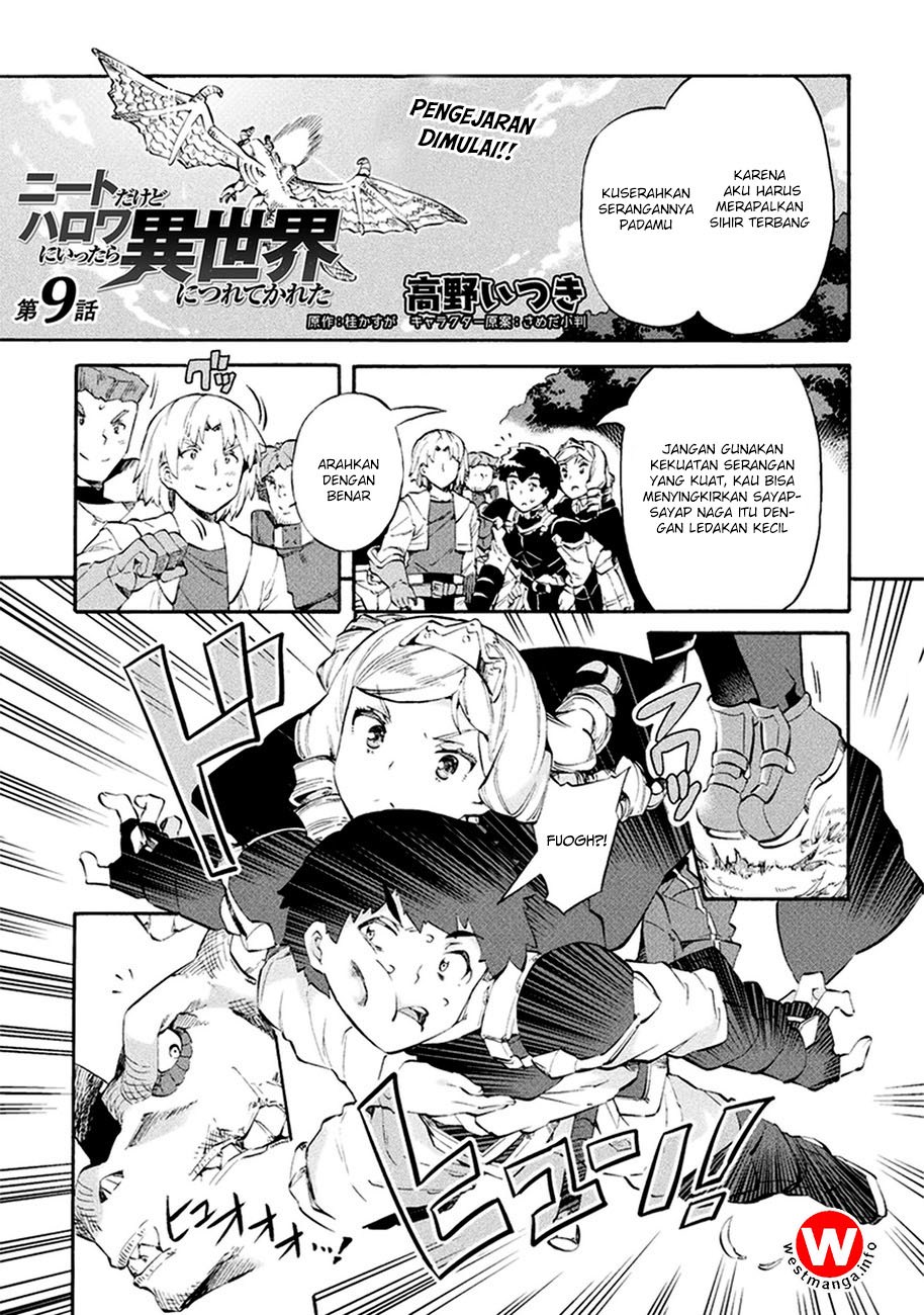 NEET dakedo Hello Work ni Ittara Isekai ni Tsuretekareta chapter 9