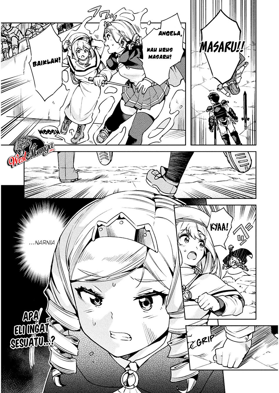 NEET dakedo Hello Work ni Ittara Isekai ni Tsuretekareta Chapter 24 Bahasa Indonesia