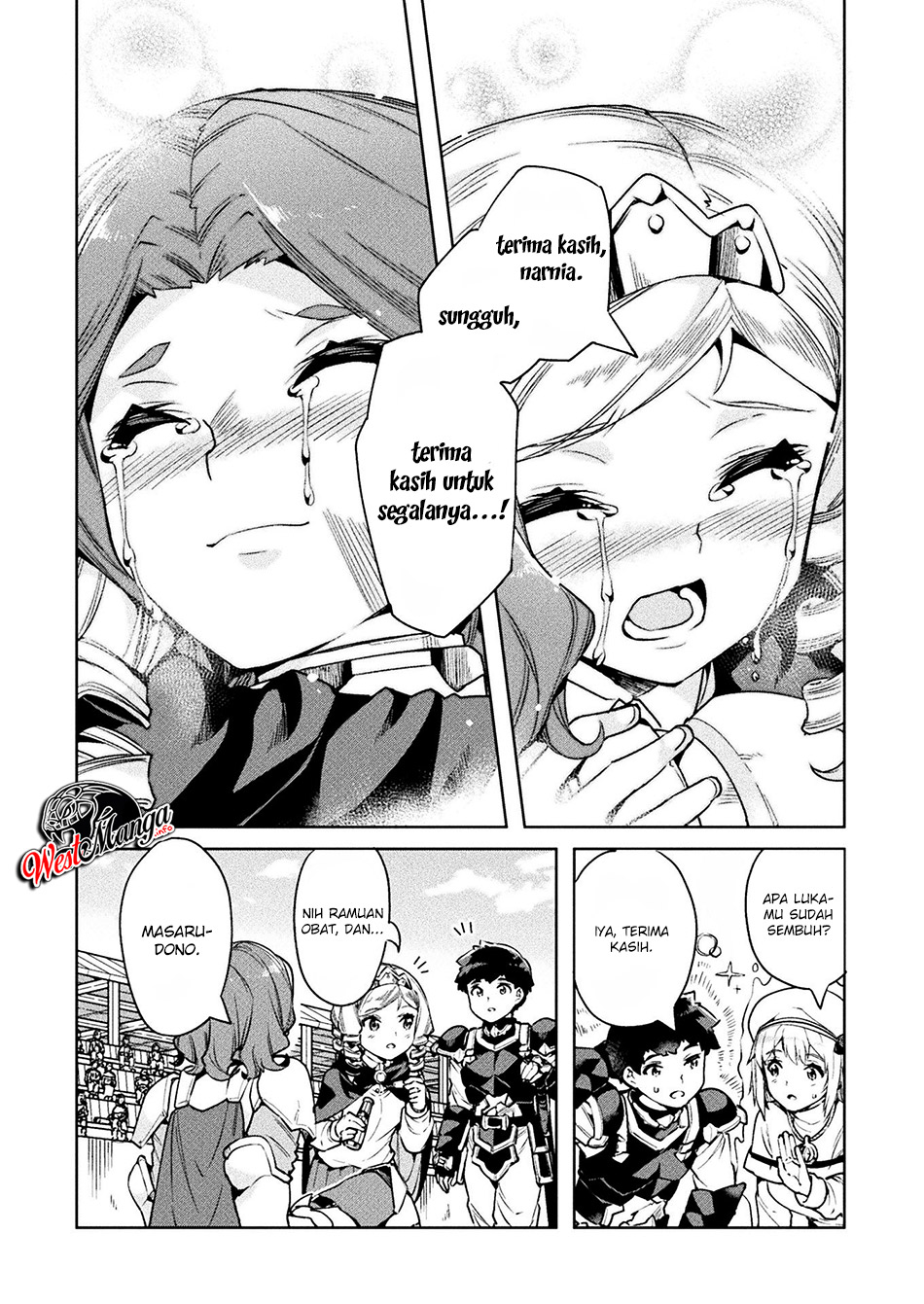 NEET dakedo Hello Work ni Ittara Isekai ni Tsuretekareta Chapter 24 Bahasa Indonesia