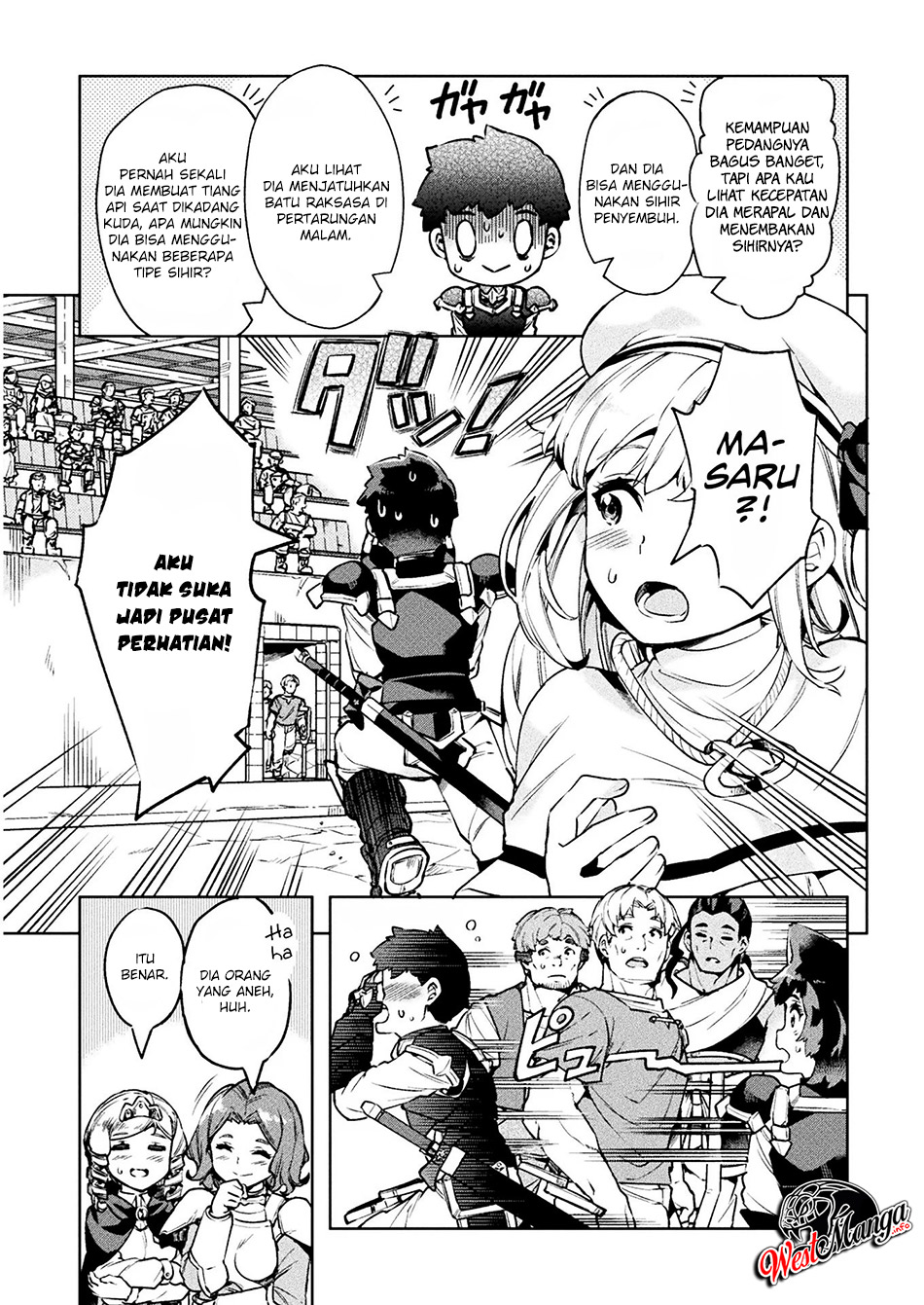 NEET dakedo Hello Work ni Ittara Isekai ni Tsuretekareta Chapter 24 Bahasa Indonesia