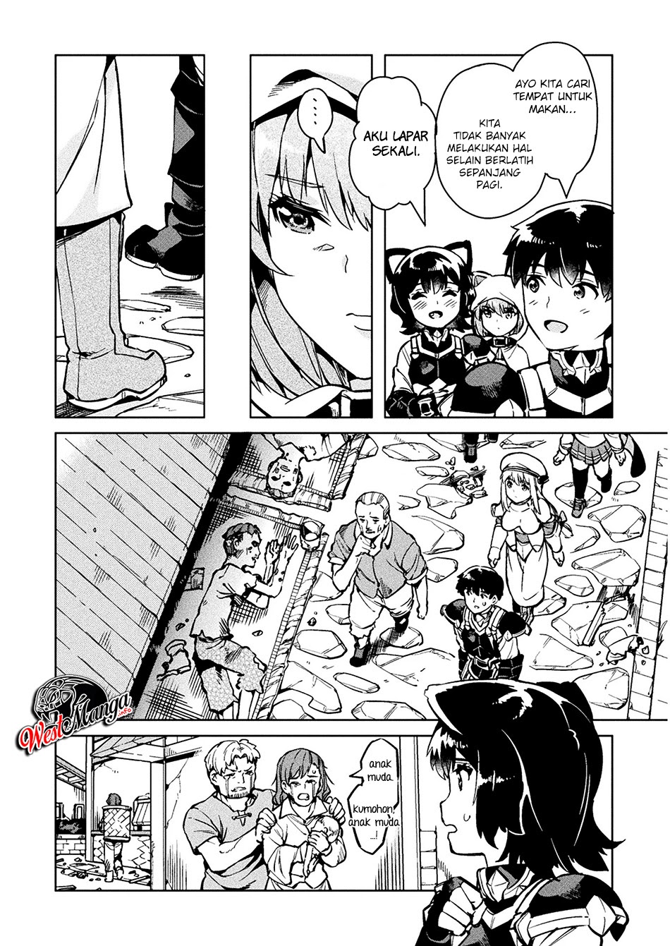 NEET dakedo Hello Work ni Ittara Isekai ni Tsuretekareta Chapter 29 Bahasa Indonesia