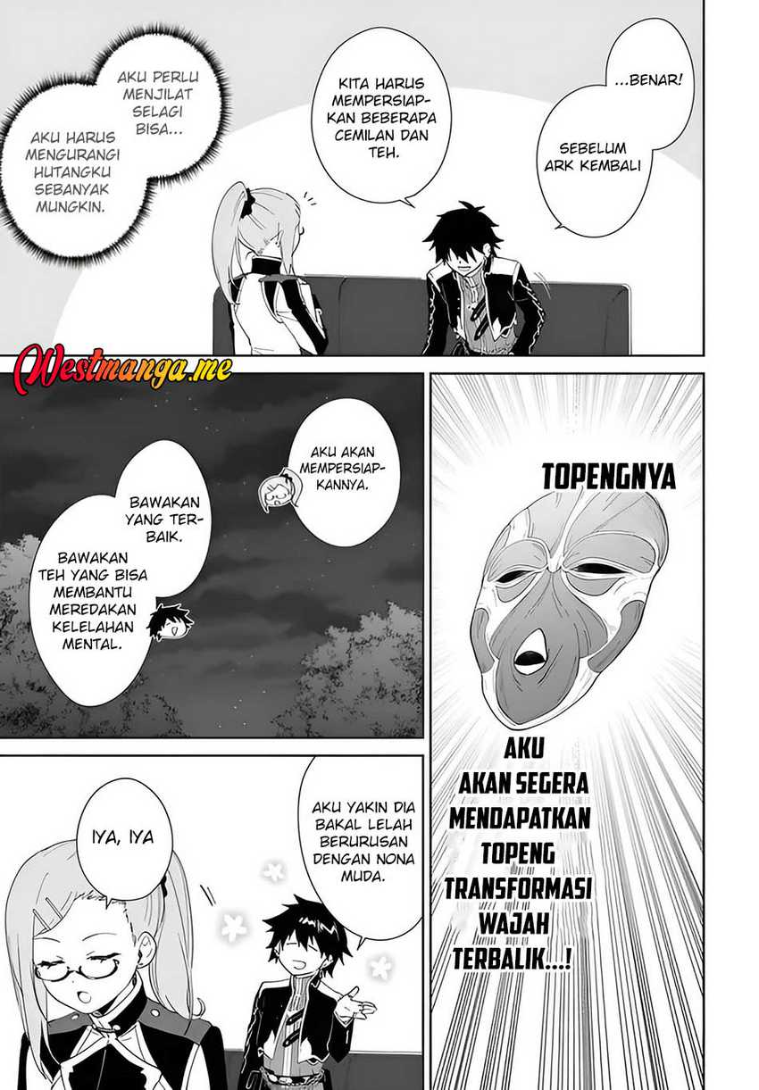 Nageki no Bourei wa Intai Shitai – Saijiyaku Hanta ni Yoru Saikiyou Patei Ikusei Jutsu Chapter 57.1 Bahasa Indonesia