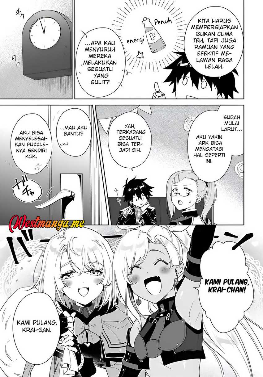 Nageki no Bourei wa Intai Shitai – Saijiyaku Hanta ni Yoru Saikiyou Patei Ikusei Jutsu Chapter 57.1 Bahasa Indonesia