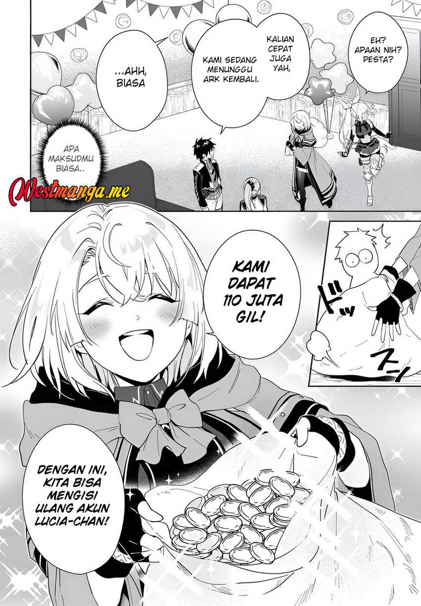 Nageki no Bourei wa Intai Shitai – Saijiyaku Hanta ni Yoru Saikiyou Patei Ikusei Jutsu Chapter 57.1 Bahasa Indonesia
