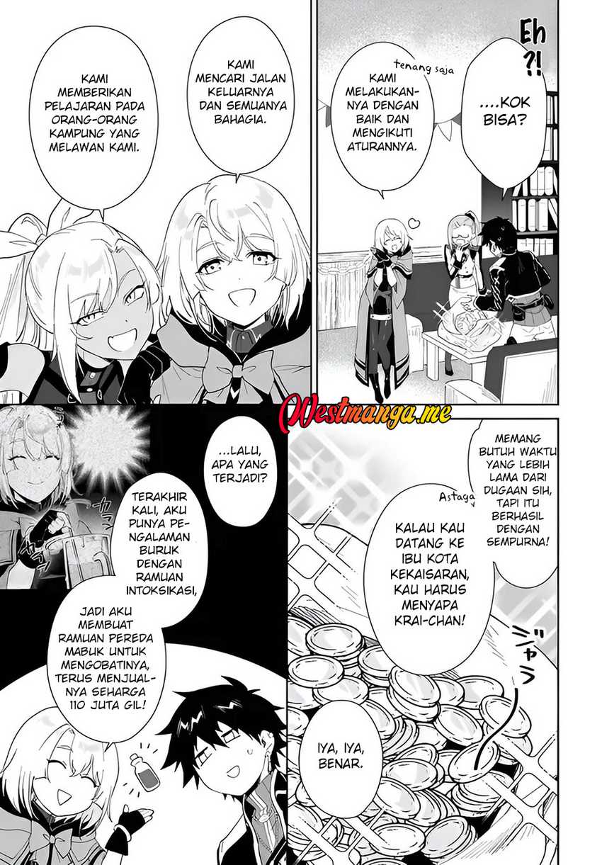 Nageki no Bourei wa Intai Shitai – Saijiyaku Hanta ni Yoru Saikiyou Patei Ikusei Jutsu Chapter 57.1 Bahasa Indonesia