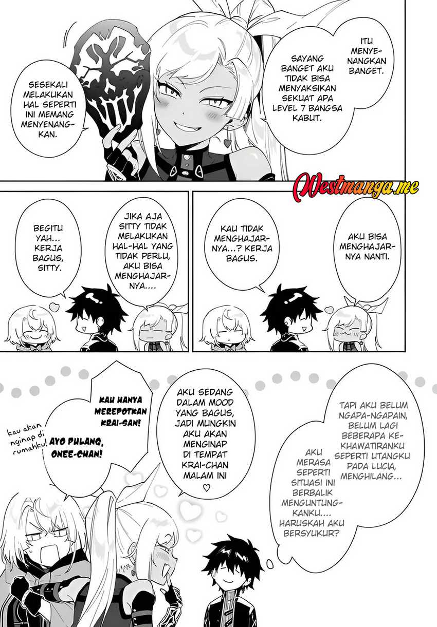 Nageki no Bourei wa Intai Shitai – Saijiyaku Hanta ni Yoru Saikiyou Patei Ikusei Jutsu Chapter 57.1 Bahasa Indonesia