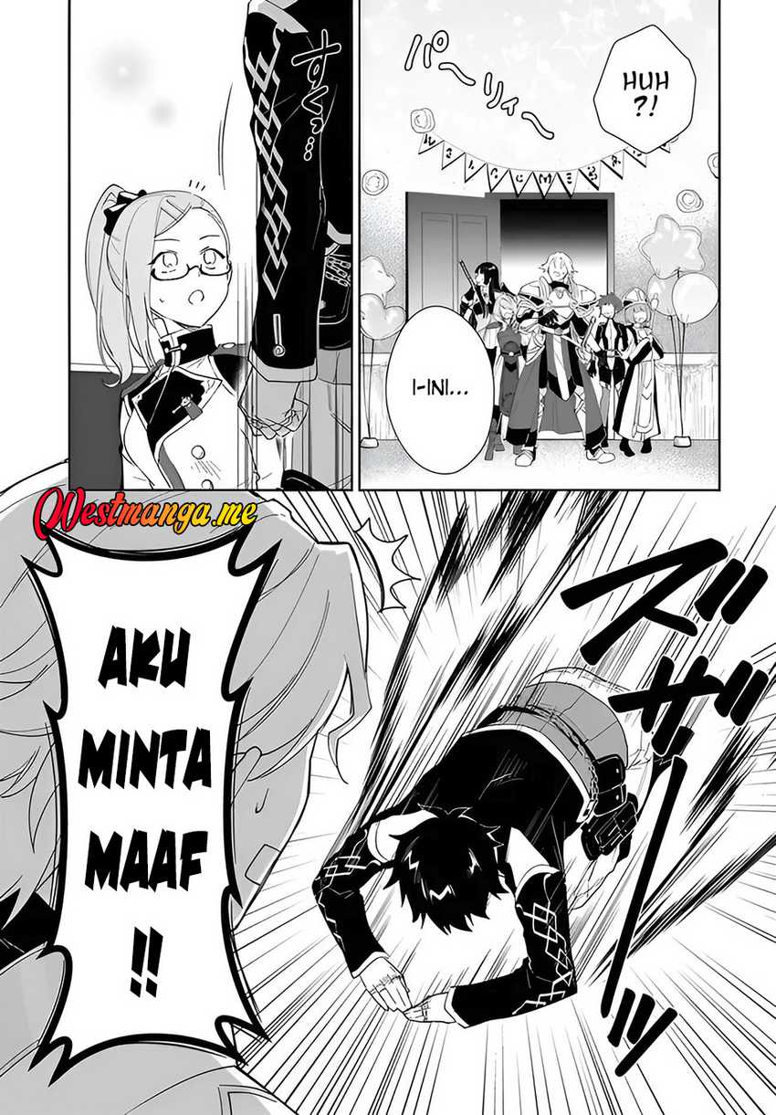 Nageki no Bourei wa Intai Shitai – Saijiyaku Hanta ni Yoru Saikiyou Patei Ikusei Jutsu Chapter 57.1 Bahasa Indonesia