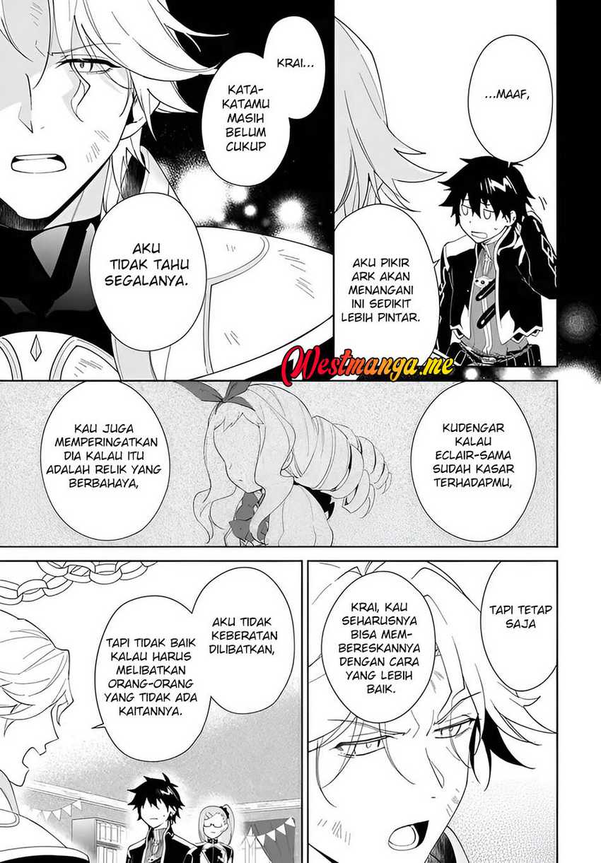 Nageki no Bourei wa Intai Shitai – Saijiyaku Hanta ni Yoru Saikiyou Patei Ikusei Jutsu Chapter 57.1 Bahasa Indonesia