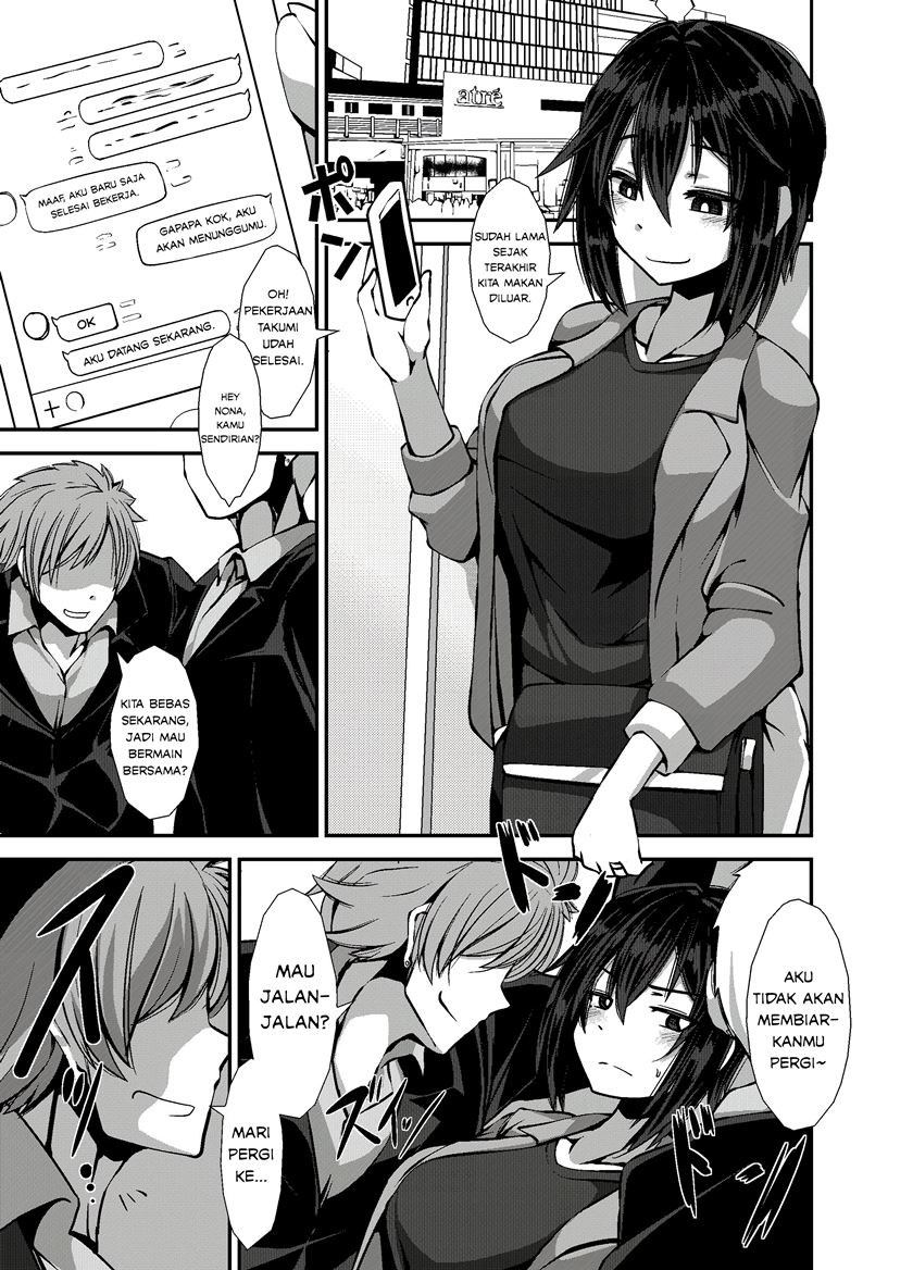 Nakayoshi Fuufu no Memorial Chapter 13.2 Bahasa Indonesia