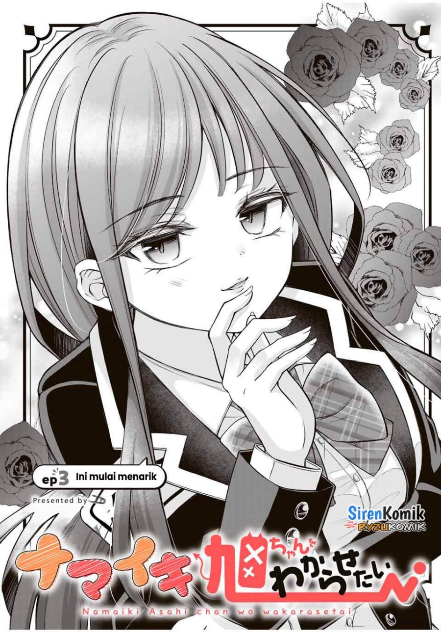 Namaiki Asahi-chan wo Wakarasetai Chapter 03 Bahasa Indonesia