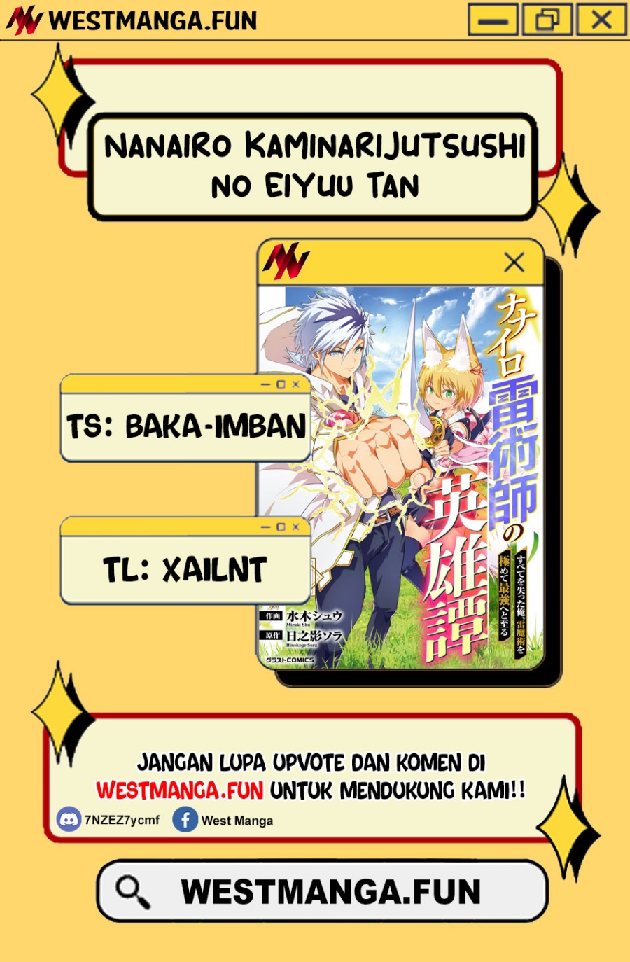 Nanairo Raijyutsushi no Eiyutan Chapter 16 Bahasa Indonesia