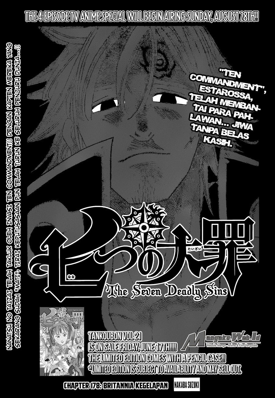 Nanatsu no Taizai Chapter 178