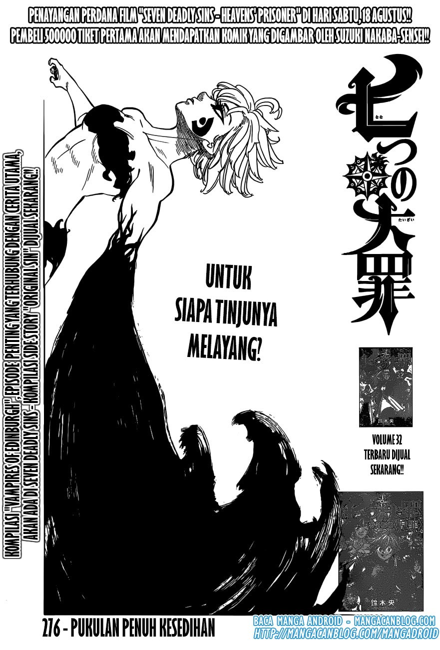 Nanatsu no Taizai Chapter 276 Bahasa Indonesia