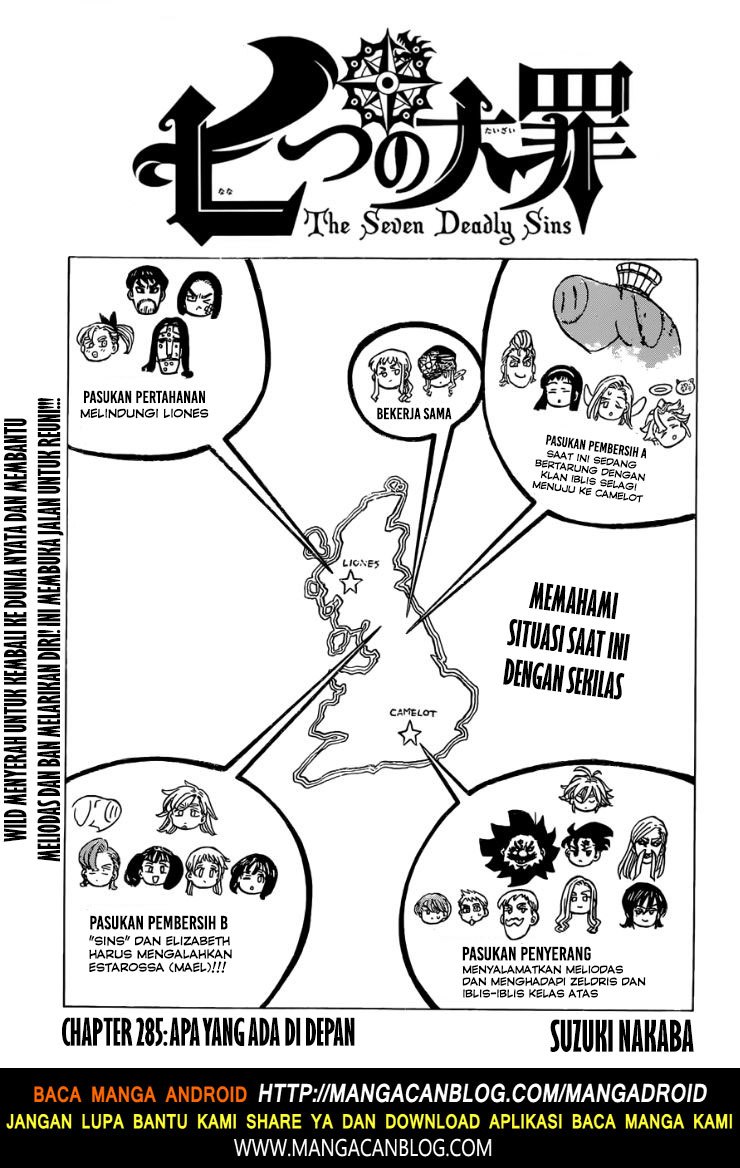 Nanatsu no Taizai Chapter 285 Bahasa Indonesia