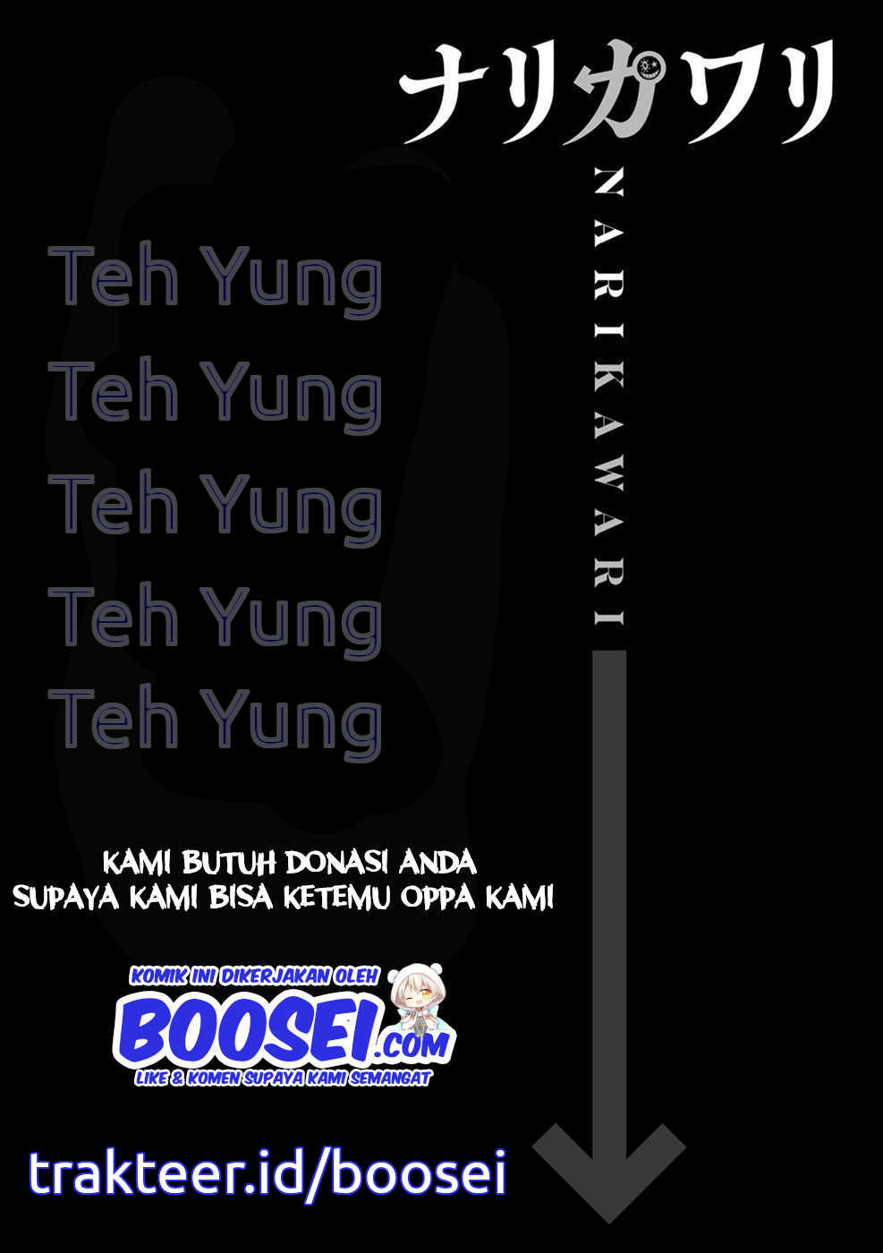 Narikawari Chapter 45 Bahasa Indonesia