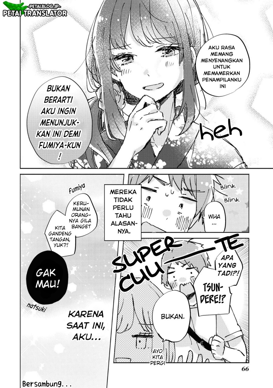 Natsuki-kun wa Kyou mo Kirei Chapter 08 Bahasa Indonesia