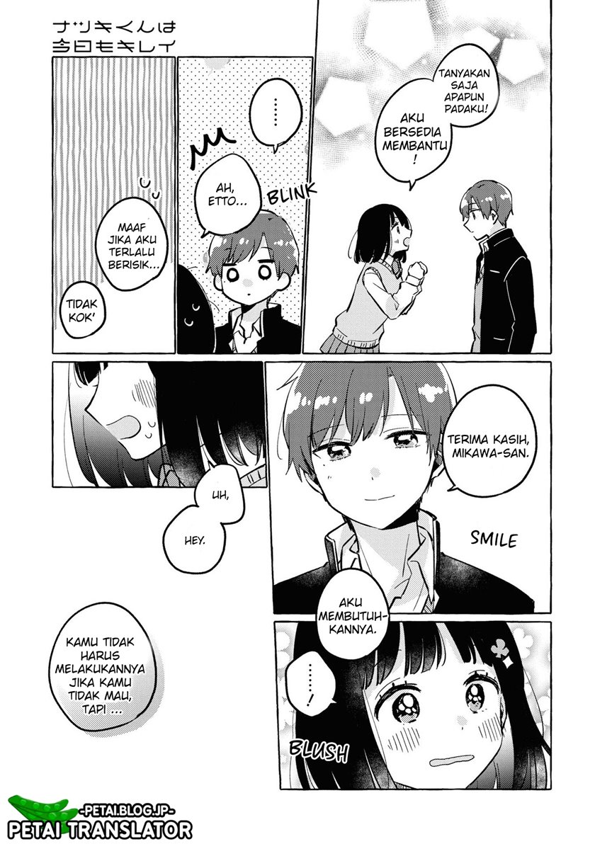 Natsuki-kun wa Kyou mo Kirei chapter 15