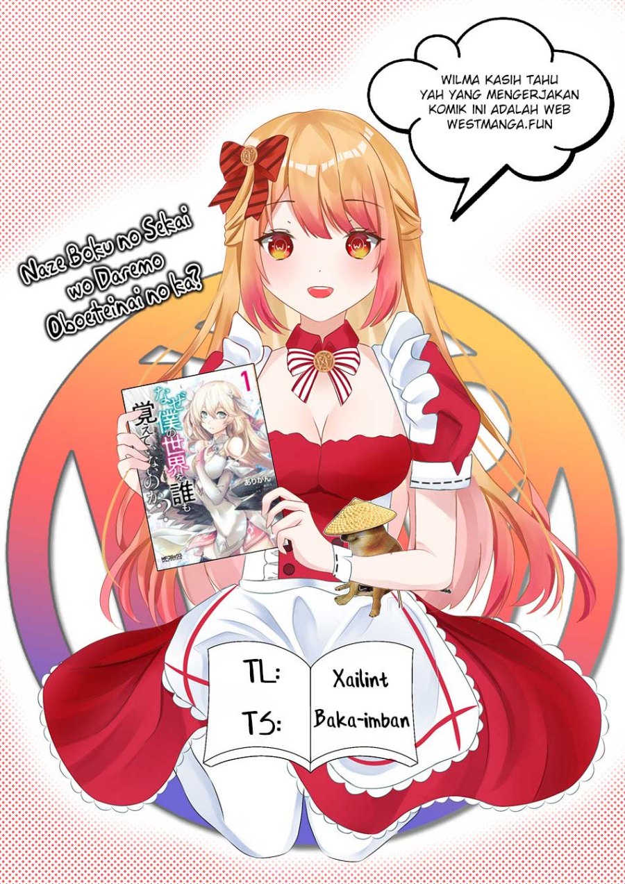 Naze Boku no Sekai wo Daremo Oboeteinai no ka? Chapter 47 Bahasa Indonesia