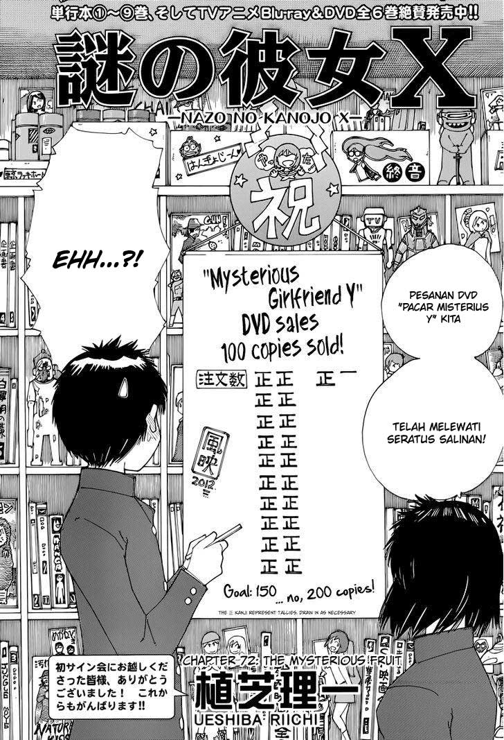 Nazo no Kanojo X Chapter 72 Bahasa Indonesia