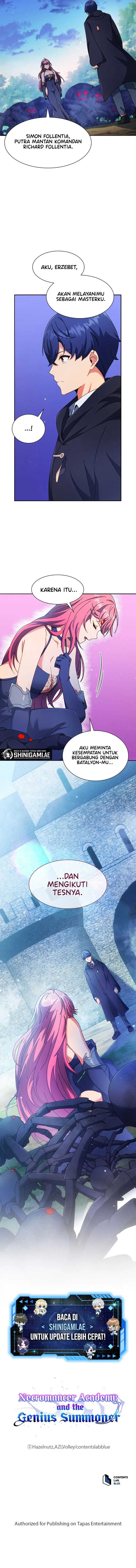 Necromancer Academy’s Genius Summoner Chapter 49 Bahasa Indonesia