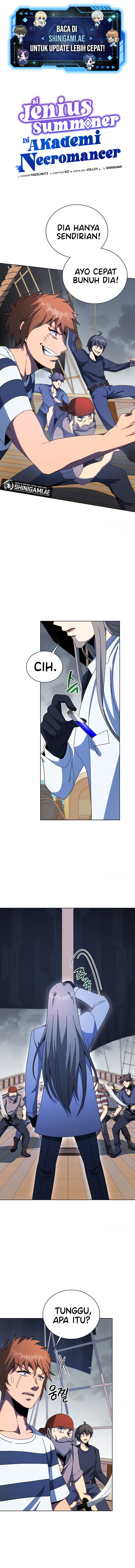 Necromancer Academy’s Genius Summoner Chapter 96 Bahasa Indonesia