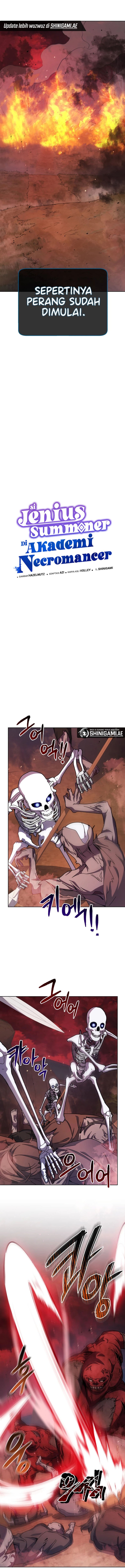 Necromancer Academy’s Genius Summoner Chapter 120 Bahasa Indonesia