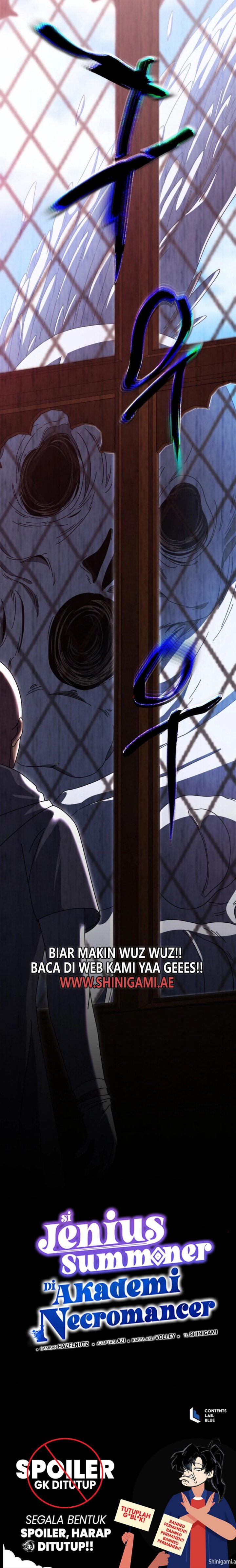 Necromancer Academy’s Genius Summoner Chapter 148 Bahasa Indonesia