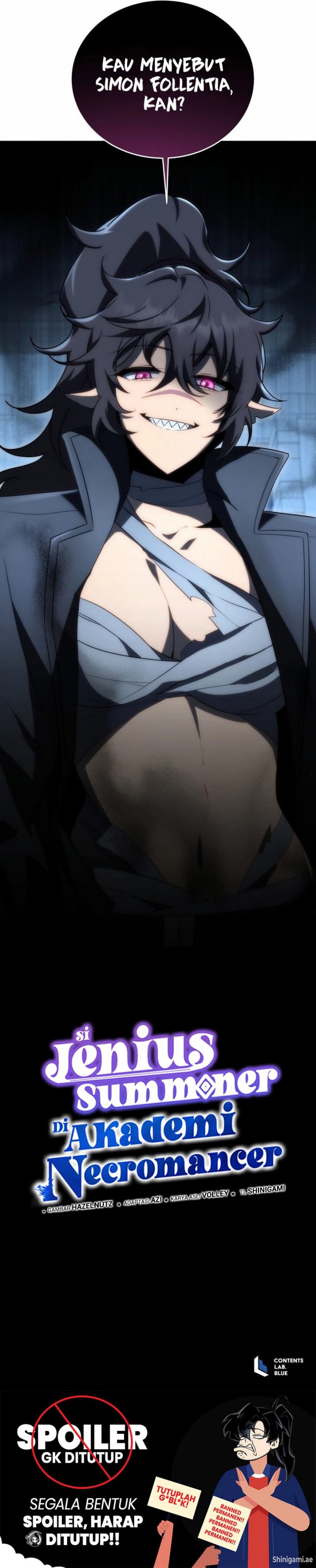 Necromancer Academy’s Genius Summoner Chapter 177 Bahasa Indonesia