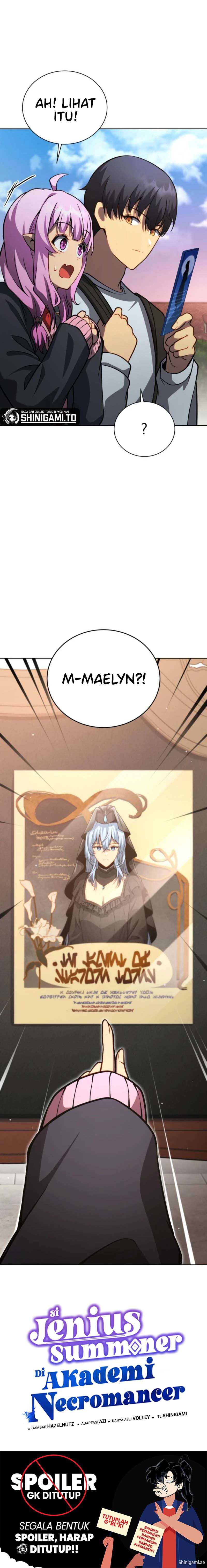 Necromancer Academy’s Genius Summoner Chapter 179 Bahasa Indonesia