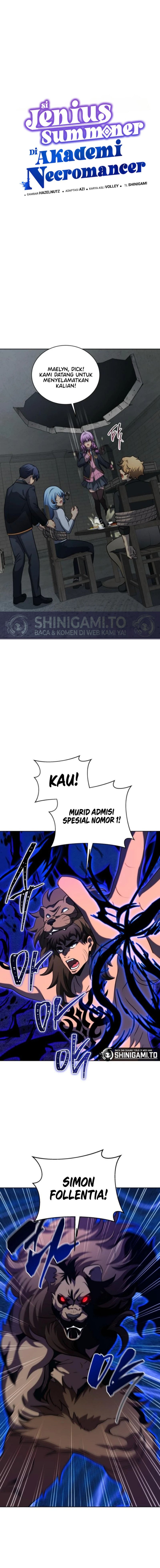 Necromancer Academy’s Genius Summoner Chapter 184 Bahasa Indonesia