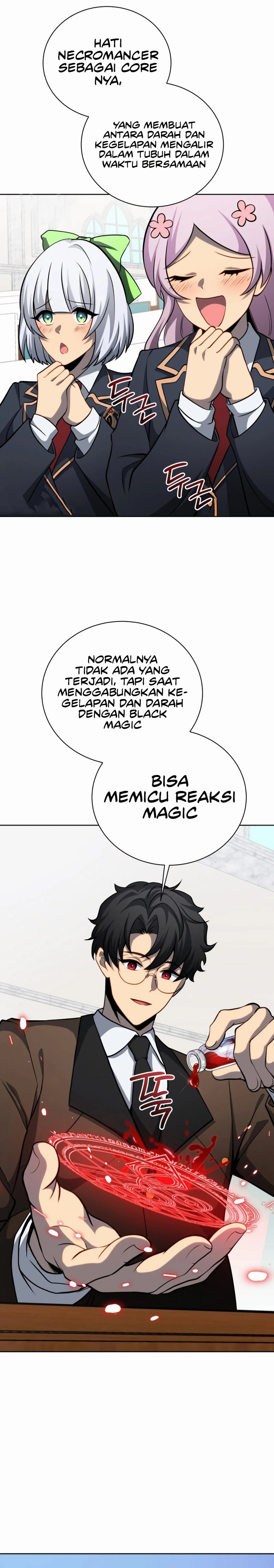Necromancer Academy’s Genius Summoner Chapter 199 Bahasa Indonesia
