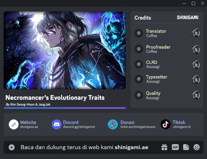 Necromancer’s Evolutionary Traits Chapter 44 Bahasa Indonesia