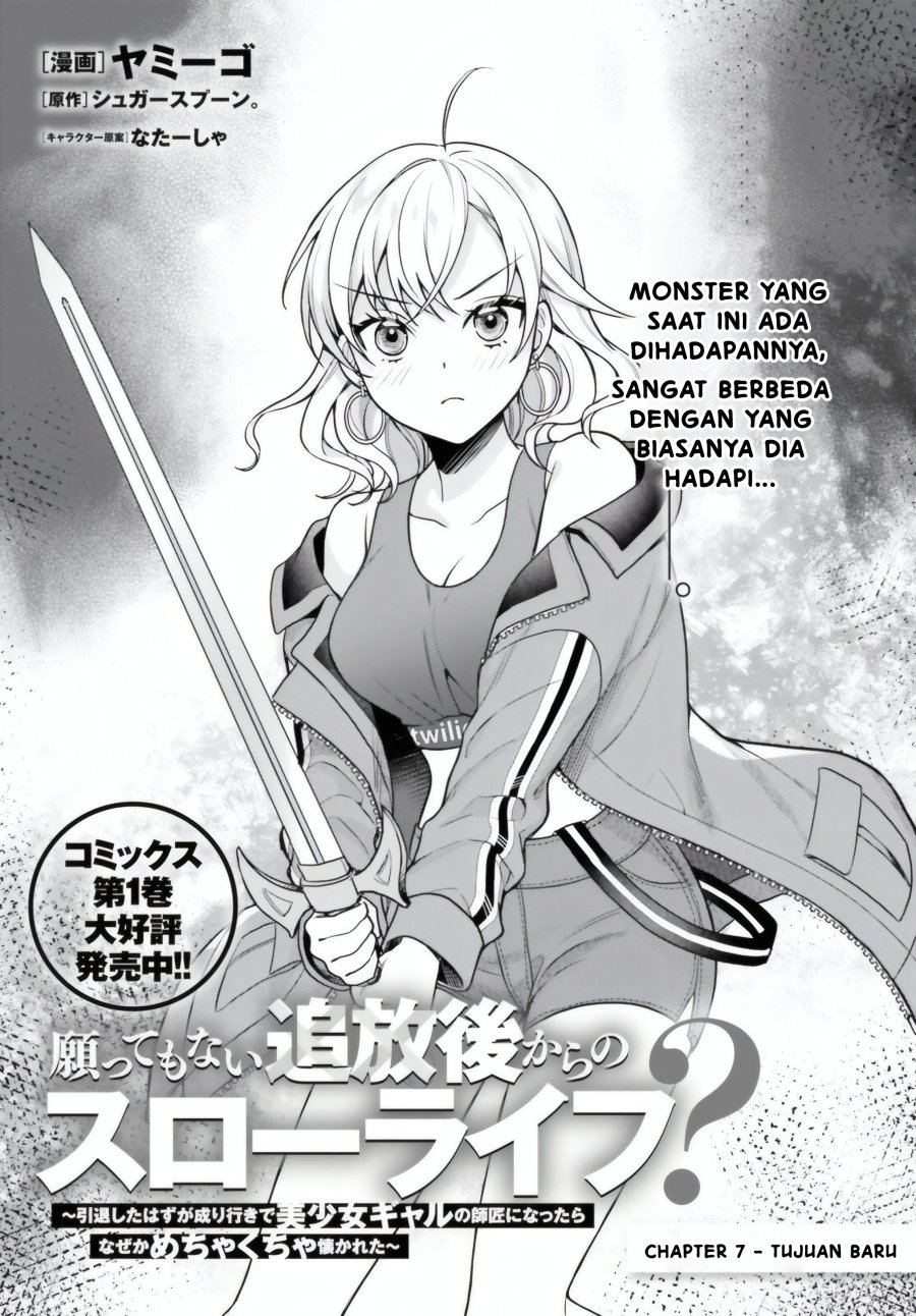Negatte mo Nai Tsuihou Go kara no Slow Life? Intai Shita Hazu ga Nariyuki de Bishoujo Gal no Shishou ni Nattara Naze ka Mechakucha Natsukareta chapter 7