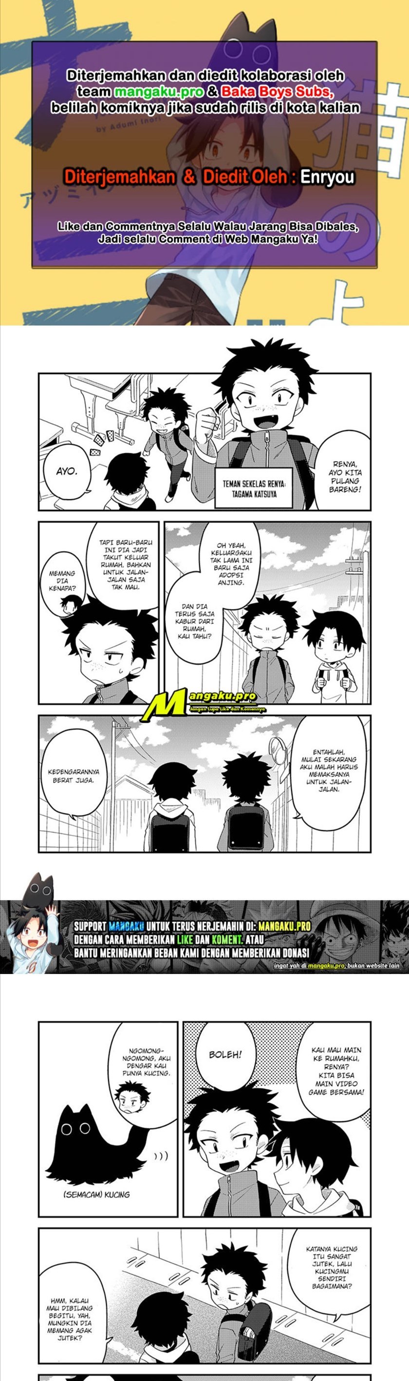 Neko no Youna Nanika Chapter 16 Bahasa Indonesia