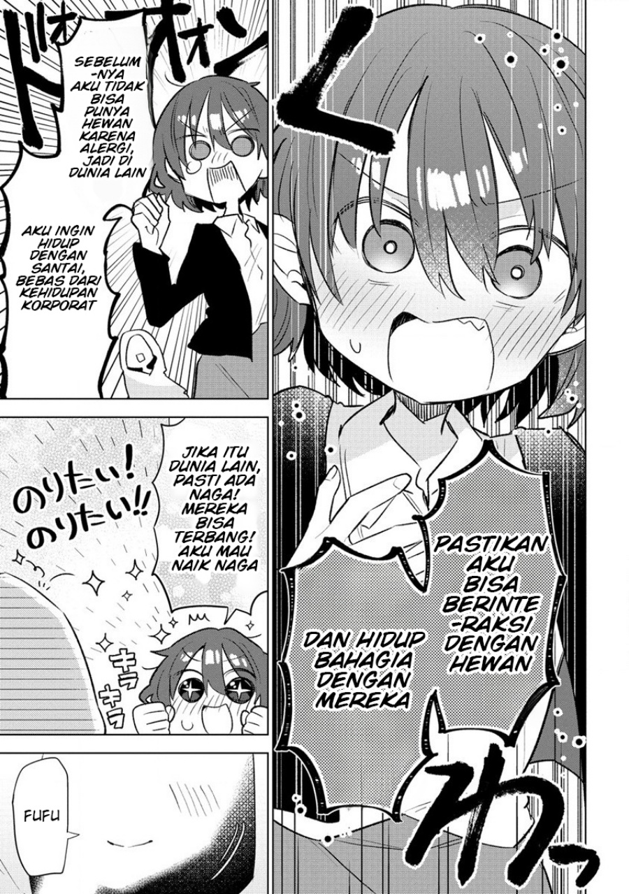 Nekomimi Shoujo wa Mori de Slow Life wo Okuritai: Mofumofu wa Shomou Shimashita ga, Seijo to ka Ouji-sama to ka wa Chuumongai desu chapter 1