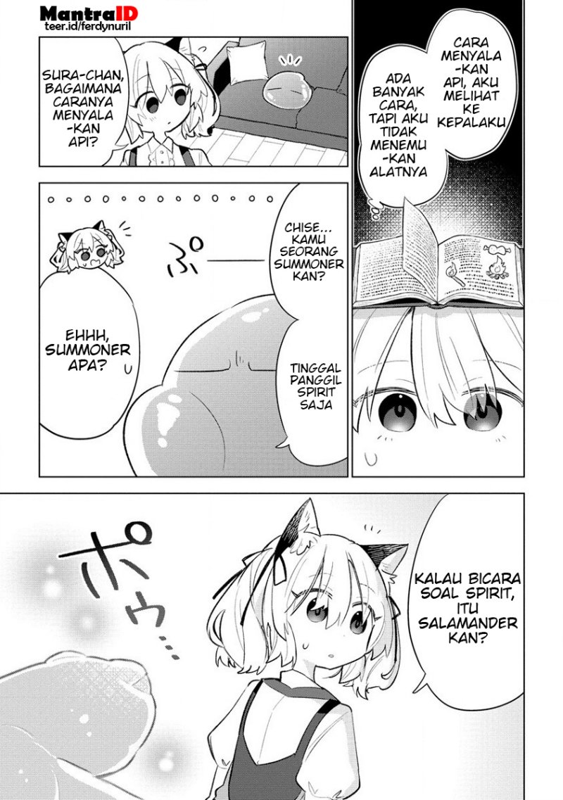 Nekomimi Shoujo wa Mori de Slow Life wo Okuritai: Mofumofu wa Shomou Shimashita ga, Seijo to ka Ouji-sama to ka wa Chuumongai desu Chapter 02.1 Bahasa Indonesia