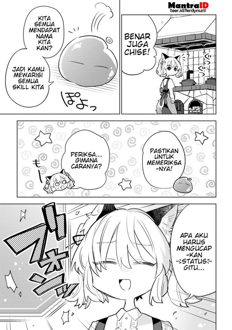 Nekomimi Shoujo wa Mori de Slow Life wo Okuritai: Mofumofu wa Shomou Shimashita ga, Seijo to ka Ouji-sama to ka wa Chuumongai desu Chapter 02.1 Bahasa Indonesia