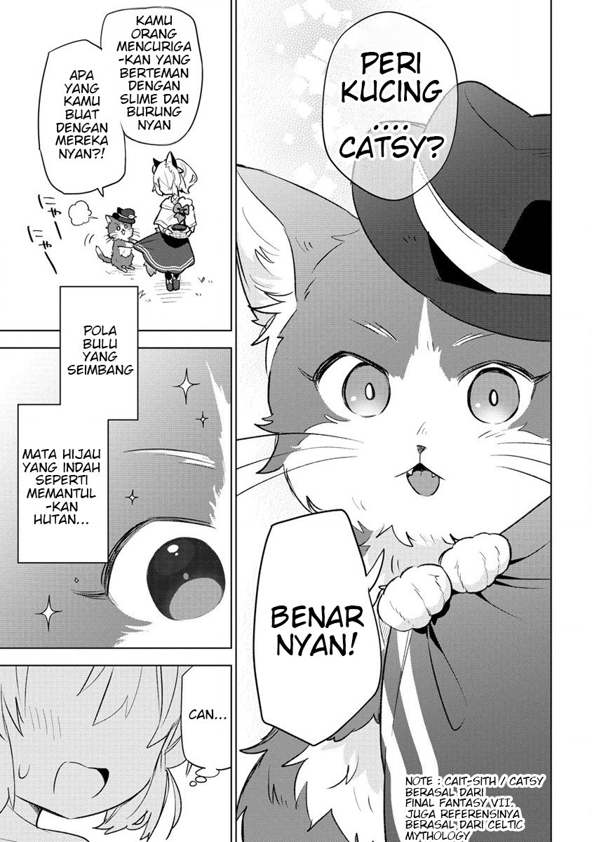 Nekomimi Shoujo wa Mori de Slow Life wo Okuritai: Mofumofu wa Shomou Shimashita ga, Seijo to ka Ouji-sama to ka wa Chuumongai desu Chapter 03.2 Bahasa Indonesia