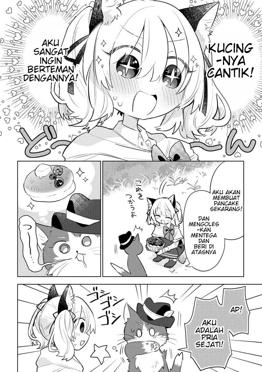 Nekomimi Shoujo wa Mori de Slow Life wo Okuritai: Mofumofu wa Shomou Shimashita ga, Seijo to ka Ouji-sama to ka wa Chuumongai desu Chapter 03.2 Bahasa Indonesia