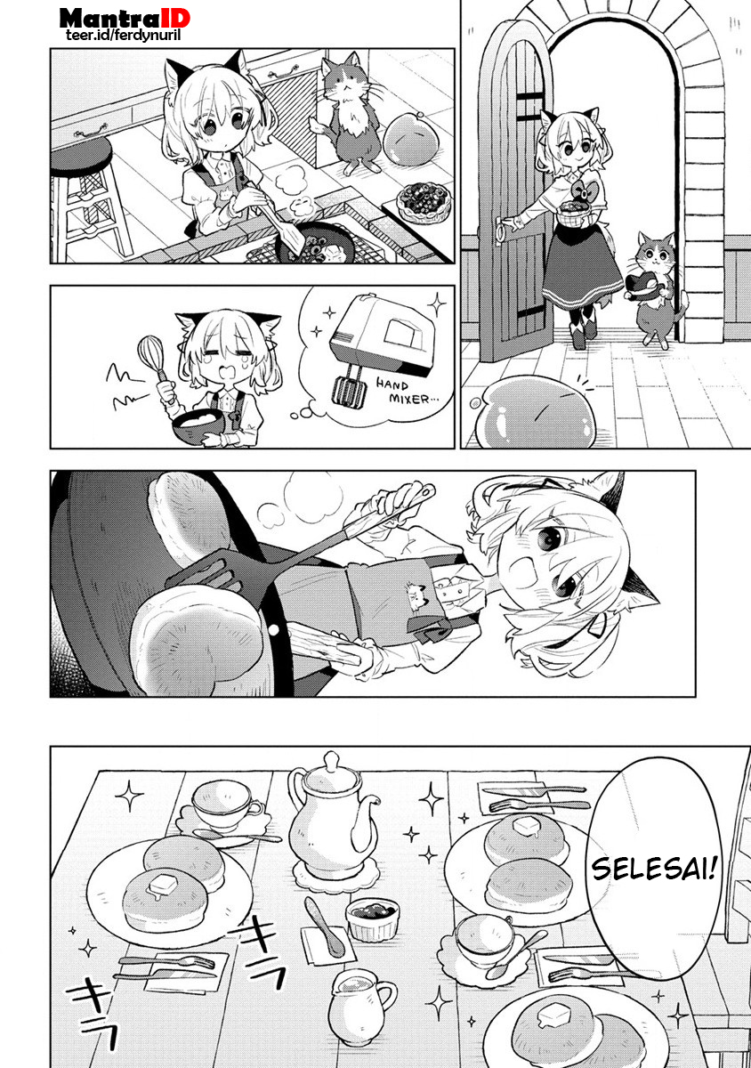 Nekomimi Shoujo wa Mori de Slow Life wo Okuritai: Mofumofu wa Shomou Shimashita ga, Seijo to ka Ouji-sama to ka wa Chuumongai desu Chapter 03.2 Bahasa Indonesia