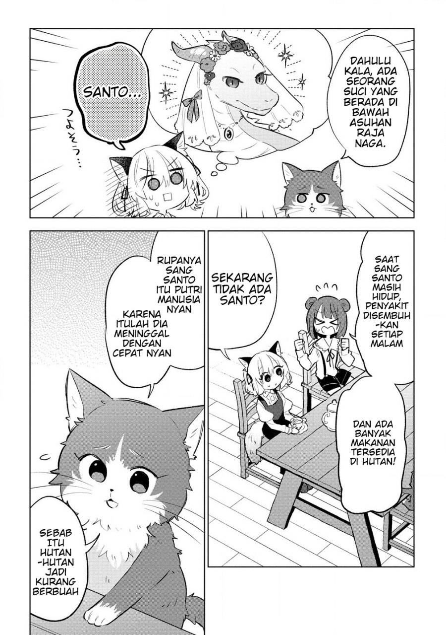 Nekomimi Shoujo wa Mori de Slow Life wo Okuritai: Mofumofu wa Shomou Shimashita ga, Seijo to ka Ouji-sama to ka wa Chuumongai desu chapter 5